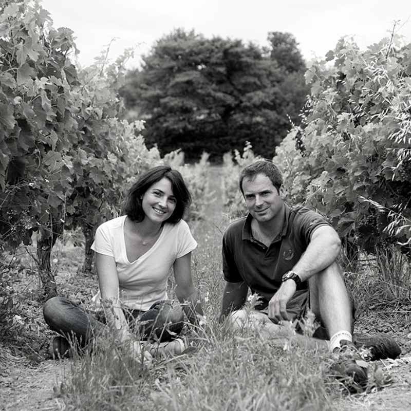 Catherine and her husband Jean-Luc